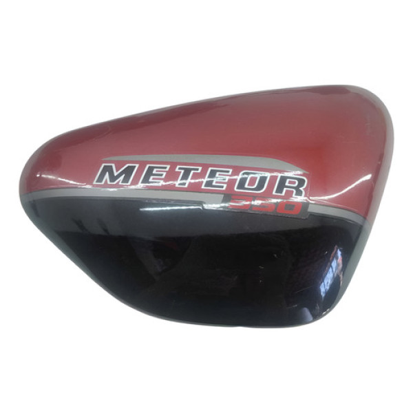 Tampa Lateral Carenagem Royal Enfield Meteor 350 Direito Vermelho