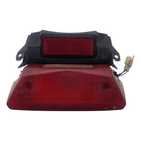 Lanterna Traseira Detalhe Yamaha Ybr 125 Factor 09 Original Ambos Lados Vermelho
