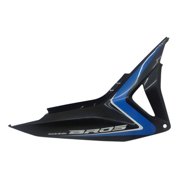 Tampa Lateral Direita Honda Bros 160 2015 2021 Original Preto