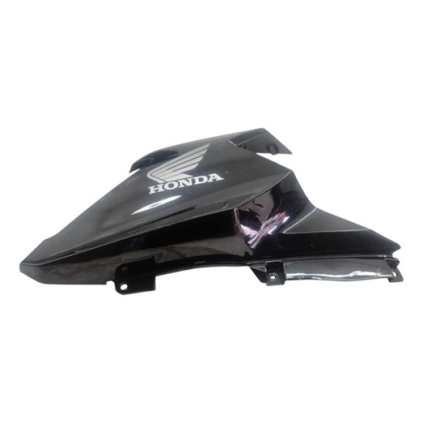 Aba Tanque Esquerda Fan Titan 160 2025 2026 Original 27611  Preto