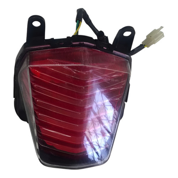 Lanterna Traseira Honda Bros 160 2015 2021 Original Ambos Lados Vermelho