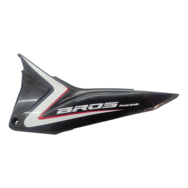 Tampa Lateral Direita Honda Bros 160 2015 2021 Original 2758 Preto