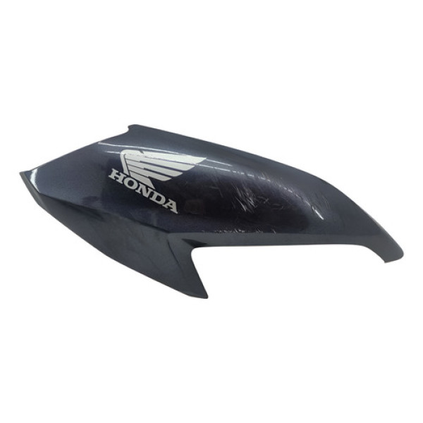 Aba Do Tanque Esquerdo Honda Fan 160 2022 Original Preto Preto