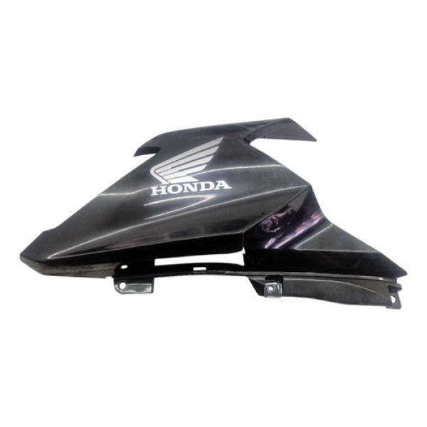 Carenagem Esquerda Tanque Fan160 2025 2026 Original Preto