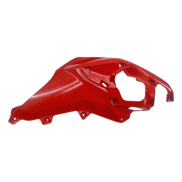 Carenagem Lateral Tanque Dir Honda Bros 160 2025 Original Vermelho