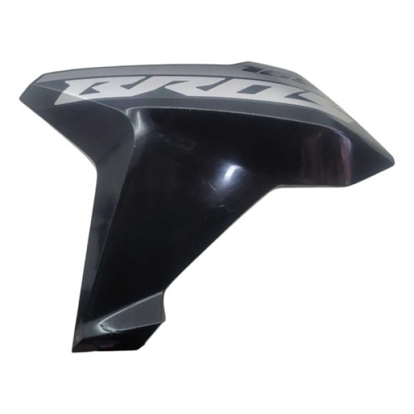 Aba Tanque Honda Nxr Bros 160 2025 Esquerdo Prata Preto