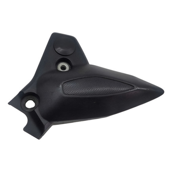 Tampa Chassi Esquerdo Yamaha Ybr 125i Factor 2022 Original Preto