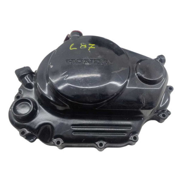 Tampa De Embreagem Partida Honda Titan150 2004 2008 Original Preto