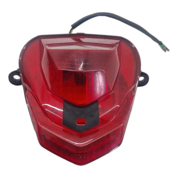 Lanterna Traseira Yamaha Ybr 125i Factor 2022 Original Ambos Lados Vermelho