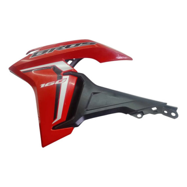 Aba Tanque Completo Esquerdo Honda Bros 160 2022 2023 27509 Vermelho