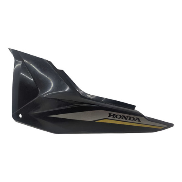 Tampa Lateral Esquerda Honda Bros 160 2022 2024 Original Preto