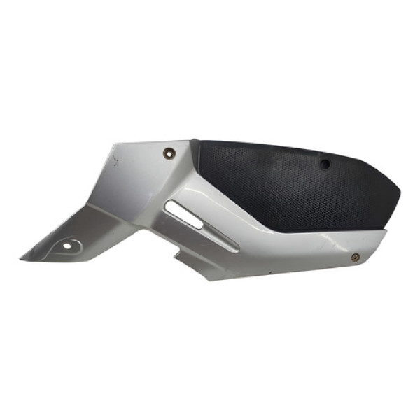 Carenagem Lateral Inferior Esquerdo Yamaha Neo 115 2010 Prateado