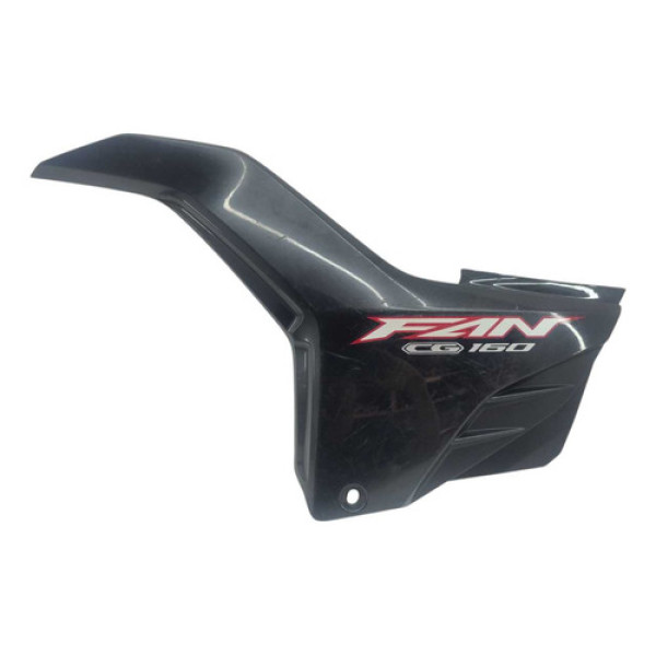 Tampa Lateral Esquerda Honda Fan 160 2020 Original Preto
