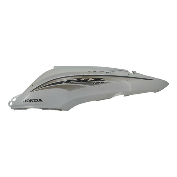 Carenagem Rabeta Esquerda Detalhe Honda Biz 125 2012 2017 Branco