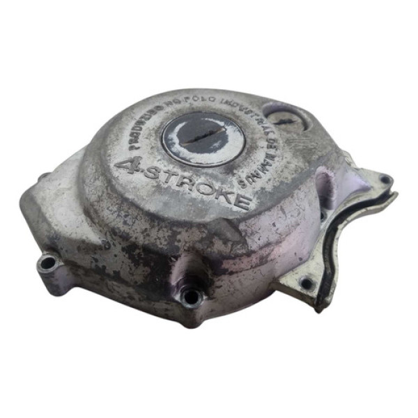Tampa Do Magneto Estator Yamaha Ybr Factor Xtz 125 2000 2016 Prata