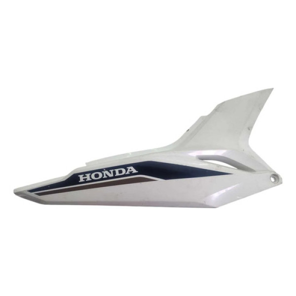Tampa Lateral Direit Honda Bros 160 2022 2024 Original 27596 Branco