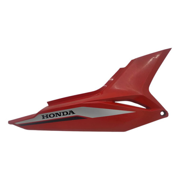 Tampa Lateral Direita Detalhe Honda Bros 160 2022 2024 Vermelho