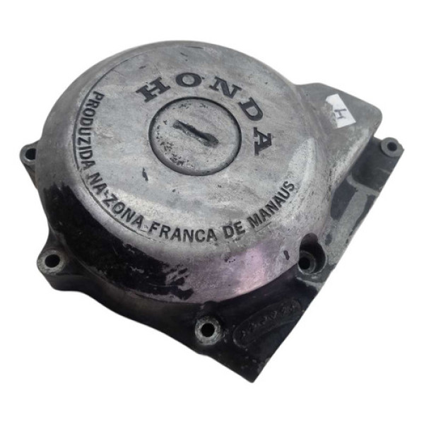 Tampa Motor Estator Cg Turuna Ohc Original Honda Prata