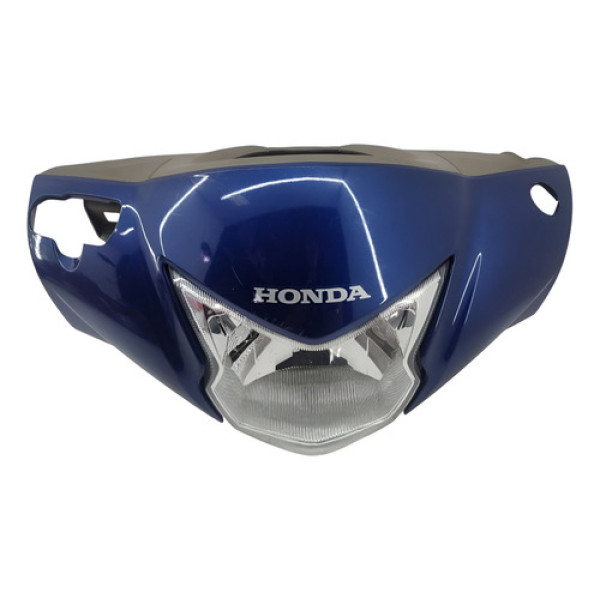 Carenagem Farol Honda Biz 125 2018 2024 Original Azul