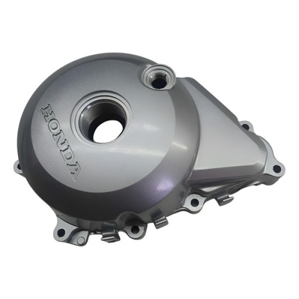 Tampa Do Estator Honda Cg 125 2009 Titan 150 2015 Original Prateado