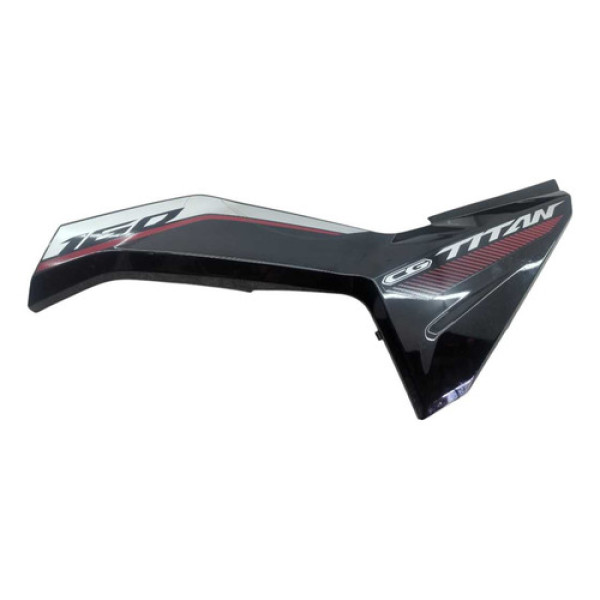 Carenagem Lateral Esquerda Honda Titan 160 2022 Original Preto