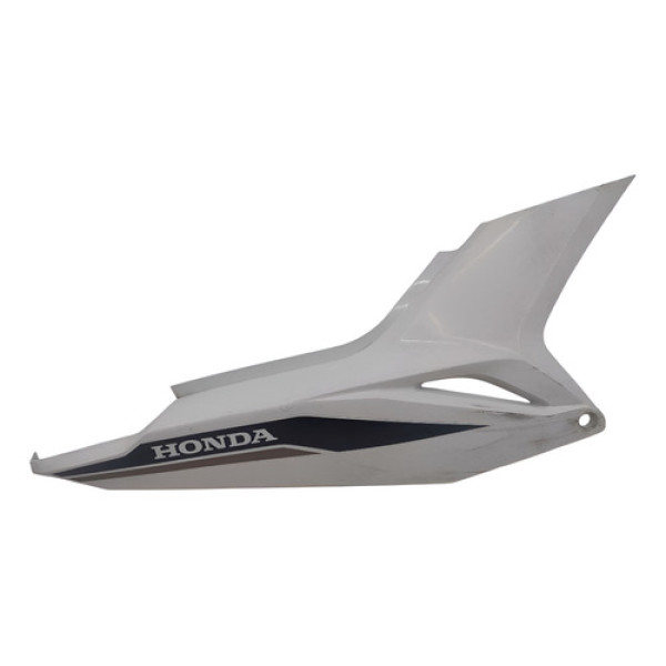 Tampa Lateral Direita Honda Bros 160 2022 2024 Original Branco