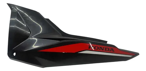 Tampa Lateral Esquerda Honda Bros 160 2022 Original Preto