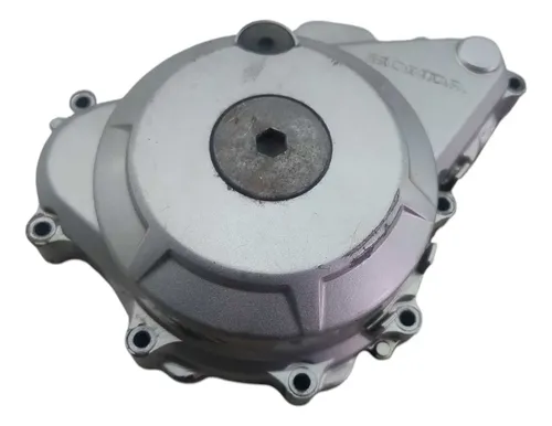 Tampa Do Estator Detalhe Honda Bros 160 2023 Original Cinza Cinza