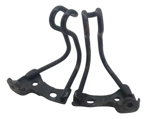 Par Ganchos Do Chassis Honda Fan 150 2014 Original Preto