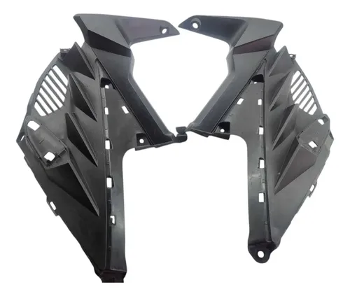 Par De Aba Inferior Tanque  Cb300f 2023 2025 Original Preto