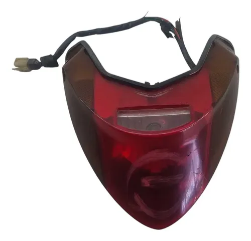 Lanterna Traseira Detalhe Honda Fan 150 2009 2013 Original Ambos Lados Vermelho