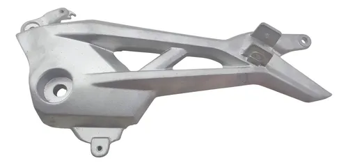 Suporte Pedaleira Direita Honda Fan 160 2016 2017 Original Prateado