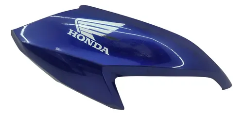 Aba Do Tanque Esquerdo Honda Fan 160 2022 Original Azul Azul