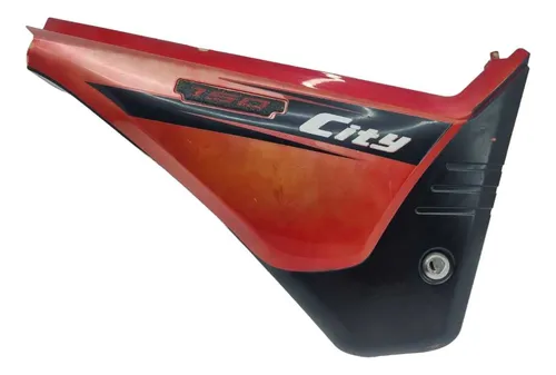 Carenagem Lateral Direita Kasinki Flas Mv 150 Comet Original Vermelho
