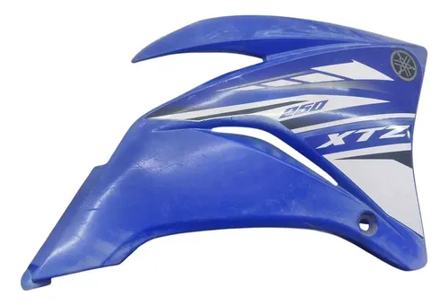 Aba Do Tanque Direito Yamaha Xtz Lander 250 Original Azul