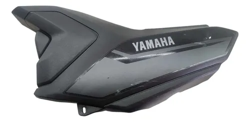 Tampa Lateral Esquerdo Detalhe Yamaha Fazer 150 2014 2021 Preto