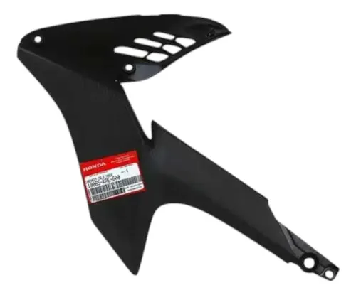 Carenagem Complemento Aba Esquerda Honda Bros 160 2015 2021 Preto