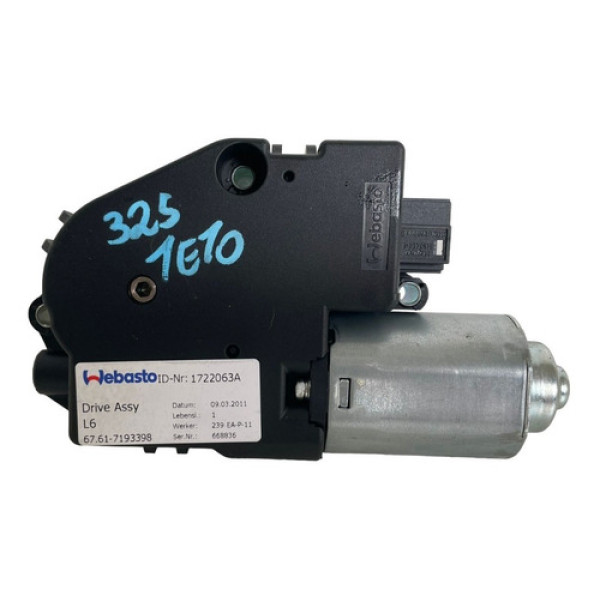 Motor Teto Solar Bmw 325 2012 1731706a 1722063a 168