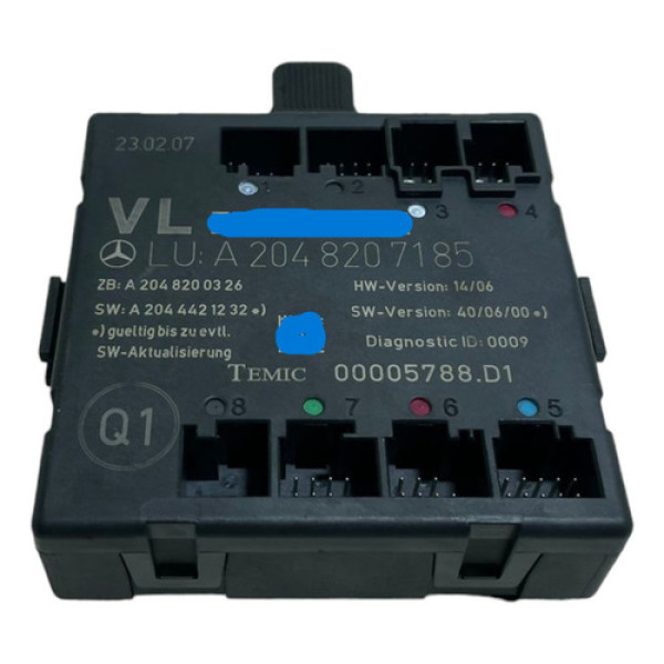 Módulo Porta Dianteiro Esquerdo Mercedes C280 2009 - 9905