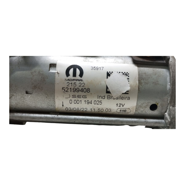 ARRANQUE PULSE 1.0 TURBO  DO FIAT PULSE  /