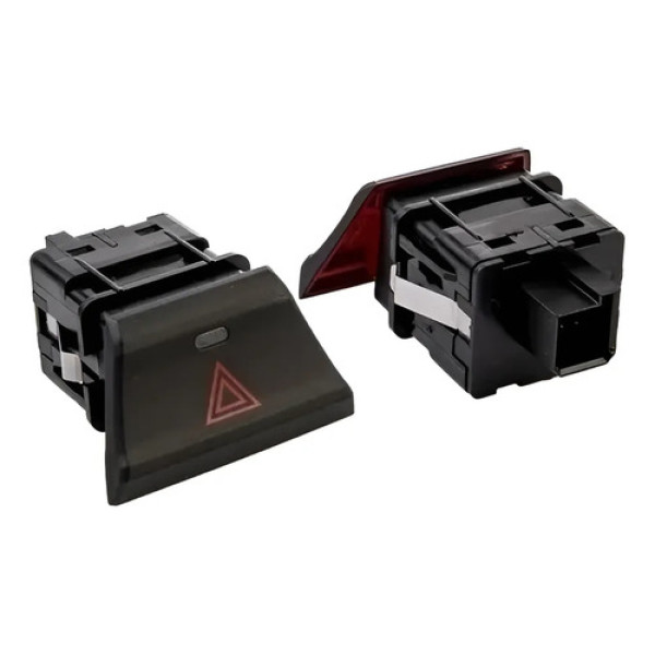 Botão Pisca Alerta 10035543 Gm Chevrolet Onix Prisma 2013/19 Preto