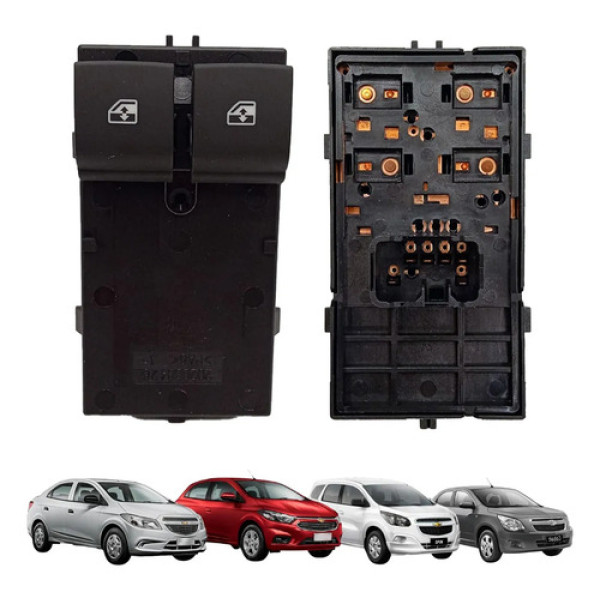 Botão Vidro Elétrico Gm Onix Spin Cobalt Prisma Original