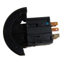 Botão Pisca Alertas 90565714 Original Gm Astra 1999 2011 Preto