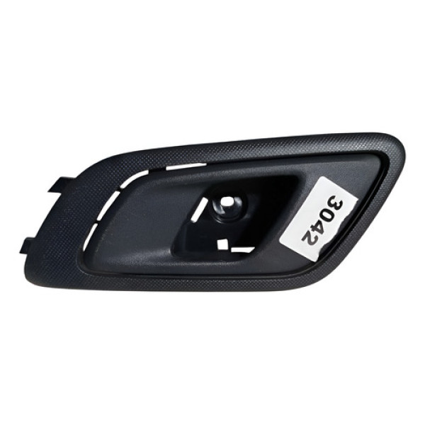 Maçaneta Interna Traseira Esquerda Ford Ranger 2013 2021 Preto Traseira