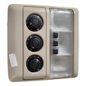 Luz Teto Comando Ar Condicionado Land Rover Discovery 3 2008