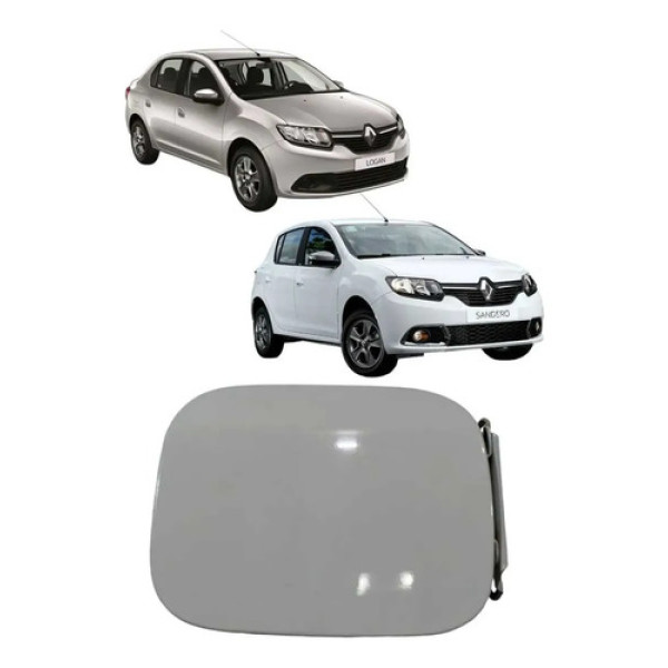 Portinhola Tanque Combustível Renault Sandero Logan 2015/21 Branco 2021