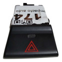 Botão Pisca Alerta 10035543 Gm Chevrolet Onix Prisma 2013/19 Preto