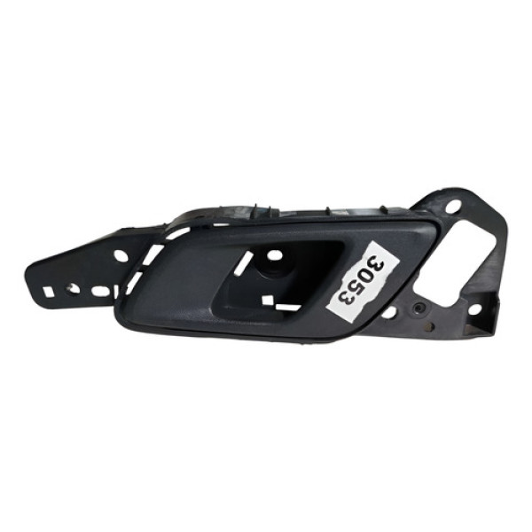 Maçaneta Interna Dianteira Esquerda Ford Ranger 2013 2021 Preto Dianteira