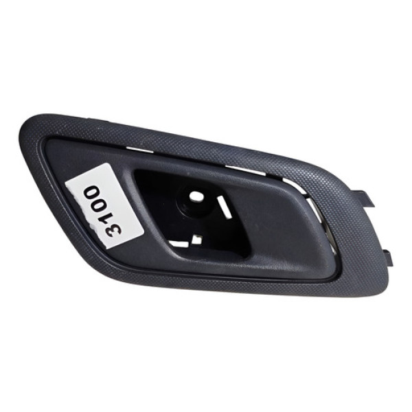 Maçaneta Interna Traseira Direita Ford Ranger 2013 2021 Preto Traseira