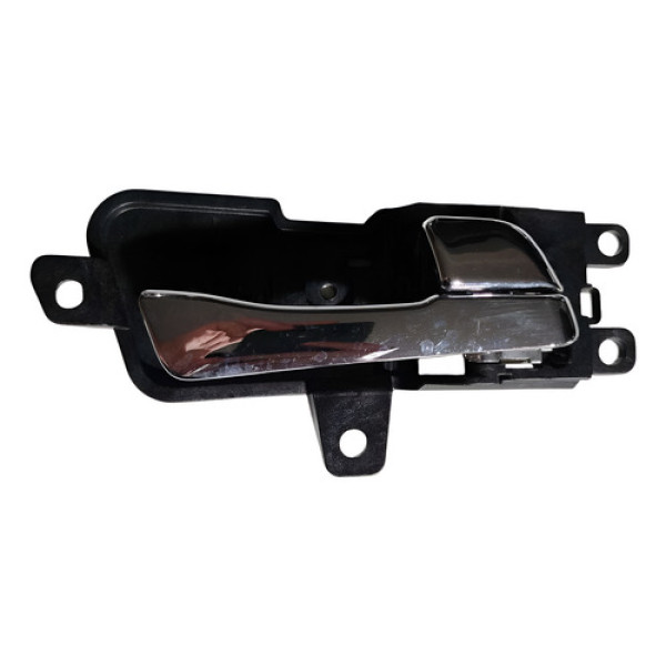 Maçaneta Interna Dianteira Direita Hyundai I30 2009 2012 Prata E Preto Dianteira